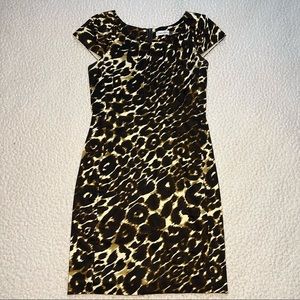 Calvin Klein Leopard Print Dress